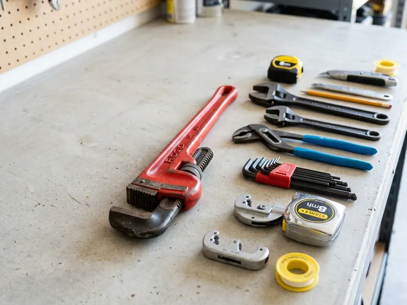 Professional plumbers in Island, KY equipped with top-tier tools for residential and commercial plumbing services.